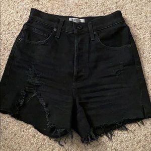 Agolde Ultra High Rise Dee Shorts